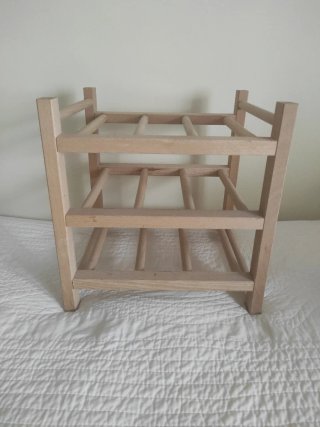Botellero madera IKEA