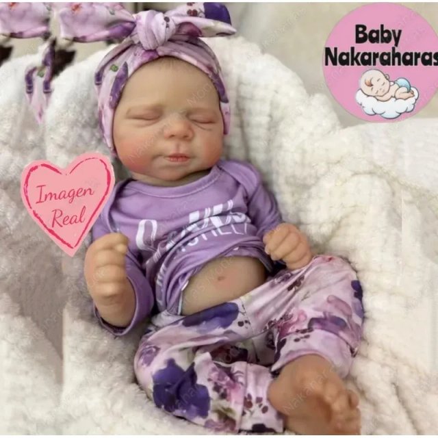 Muñeca Reborn Silicona Bebé
