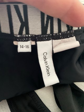 Bikini Calvin Klein Negro de niña