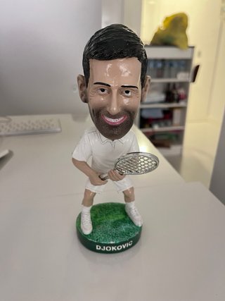 Figura Bobblehead Novak Djokovic Tenista