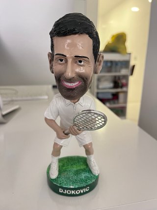 Figura Bobblehead Novak Djokovic Tenista