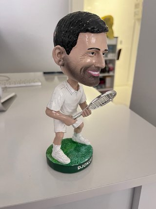 Figura Bobblehead Novak Djokovic Tenista