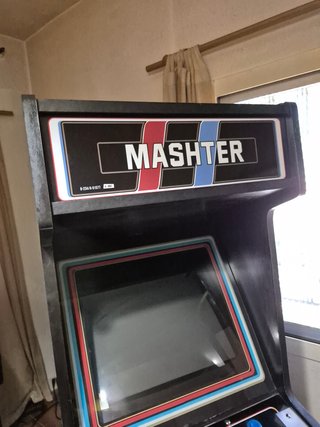 Máquina arcade Comavi MASHTER, mueble original.