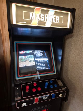 Máquina arcade Comavi MASHTER, mueble original.
