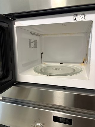 Columna Horno-Microondas Acero Inoxidable
