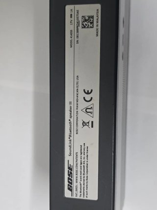 Altavoz Bose Soundlink III Negro/Plata
