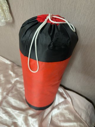 Saco boxeo infantil con guantes