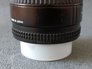 Objetivo Nikon 50mm 1.4 AF impecable