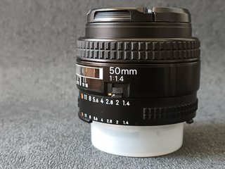 Objetivo Nikon 50mm 1.4 AF impecable