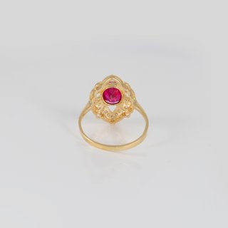Anillo de oro 18k 750