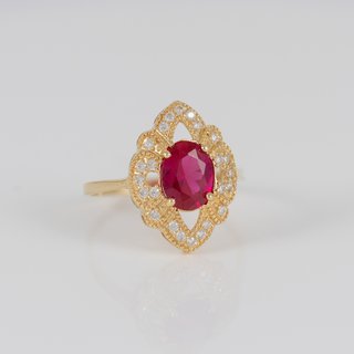 Anillo de oro 18k 750