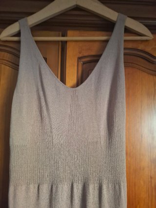 Vestido punto de Zara