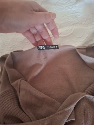 Vestido punto de Zara
