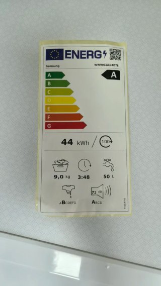 LAVADORA SAMSUNG WW90CGC04DTE 9KG