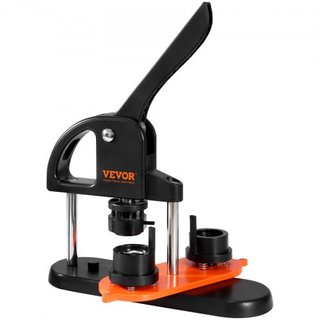 Máquina de Hacer Botones, Fabricante de Pines de 0.98 pulgadas/25mm, Kit de Prensa de Botones Sin Instalación, Suministros para Hacer Botones DIY para Niños con 500 piezas de Partes de Botón, Cort...