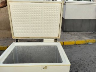 Arcón congelador blanco