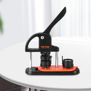 Máquina de Hacer Botones, Fabricante de Pines de 1.25 pulgadas/32mm, Kit de Prensa de Botones Sin Instalación, Suministros para Hacer Botones DIY para Niños con 500 piezas de Partes de Botón, Cort...
