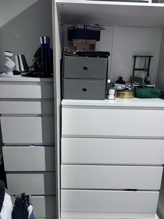 Cajonera blancas en venta por mudanza