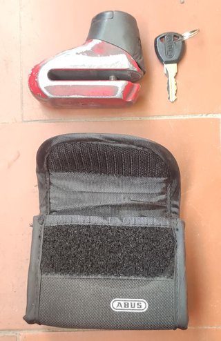 Candado Antirrobo Disco Moto Abus