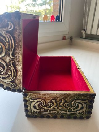 Baúl decorativo estilo antiguo
