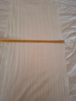 Vestido de punto blanco de Mango