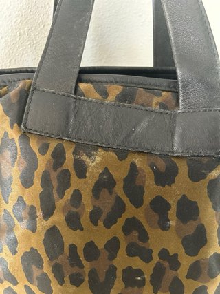 Bolso Furla Leopardo Marrón y Negro
