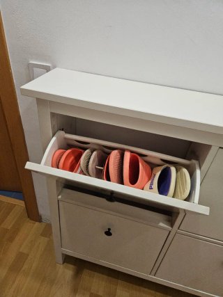Zapatero Ikea Hemnes Blanco