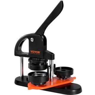 Máquina de Hacer Botones, Fabricante de Pines de 2.28 pulgadas/58mm, Kit de Prensa de Insignias Sin Instalación, Suministros para Hacer Botones DIY para Niños con 500 piezas de Partes de Botón, Co...