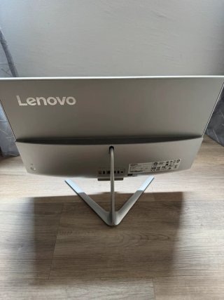 Ordenador Lenovo Plata y Negro