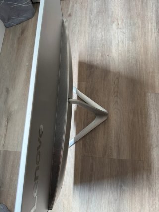 Ordenador Lenovo Plata y Negro