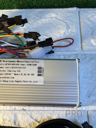 Kit de Controlador de Motor para Bicicleta Eléctrica