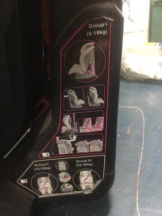 Silla coche infantil
