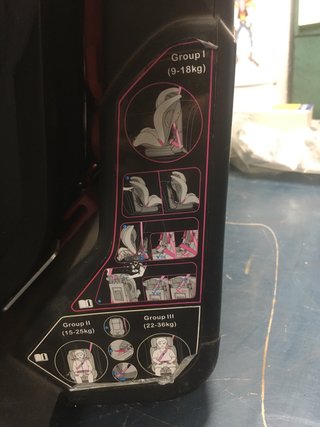 Silla coche infantil