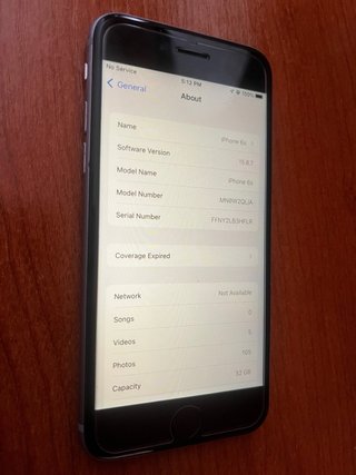 iPhone 6s Gris Espacial