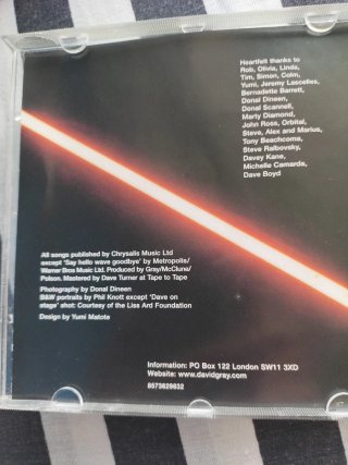 CD David Gray White Ladder