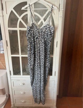 Elisabetta Franchi tutina fantasia leopardata