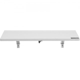 Mesa Plegable Montada en la Pared, Mesa de Hoja Caída de 31.5" x 19.69" Montada en la Pared, Escritorio Flotante con Soporte de Hierro, Escritorio Plegable para Espacios Pequeños, Oficina en Casa,...