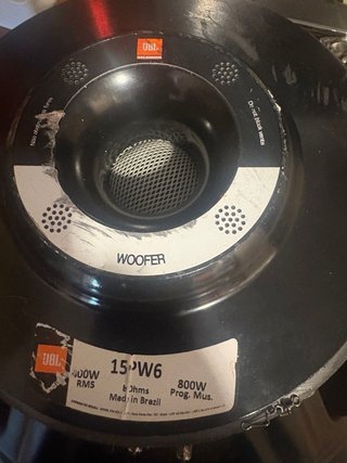 Woofer JBL Selenium 15PW6.   800W