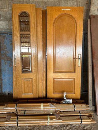 Puertas de vivienda color roble