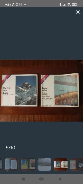 Libros de Geografia.