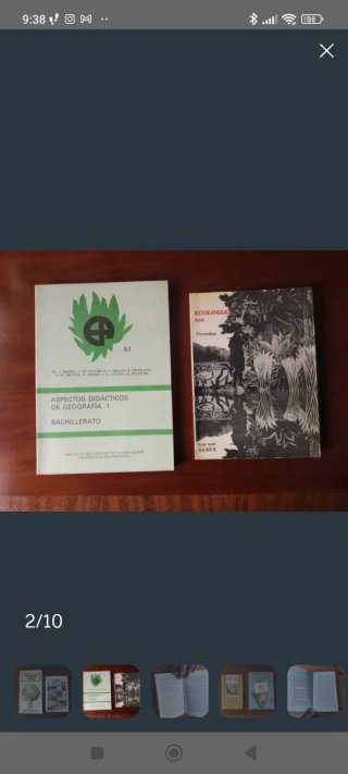 Libros de Geografia.