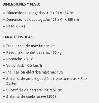 Cinta de Correr BH iZX14