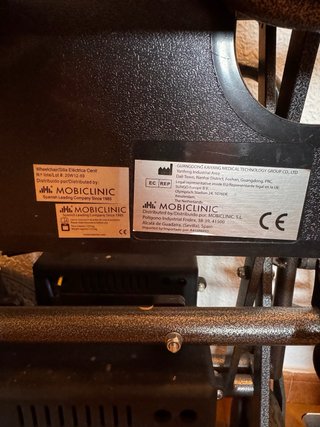 Silla de ruedas eléctrica Mobiclinic plegable