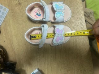 Sandali Pablosky Bambina Farfalla Bianca