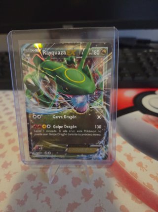 Carta Pokémon Rayquaza EX Roaring Skies