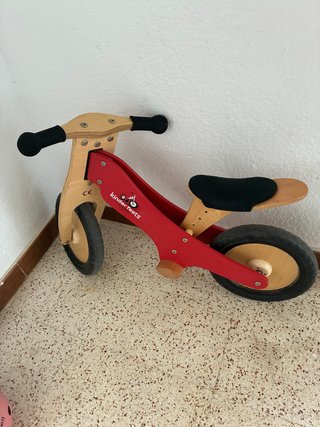 Bicicleta de equilibrio madera Kinderfeets