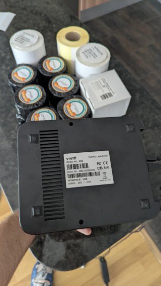 Vretti 420b Impresora + Pack papel impresión