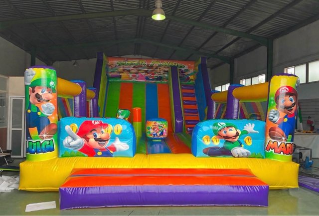Hinchable de Mario Bros nuevo -  con todo incluido