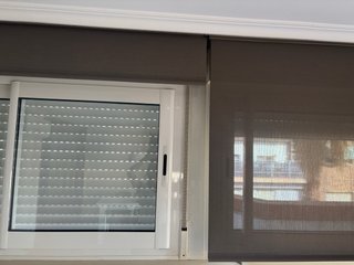 Estor enrollable gris (2 unidades)