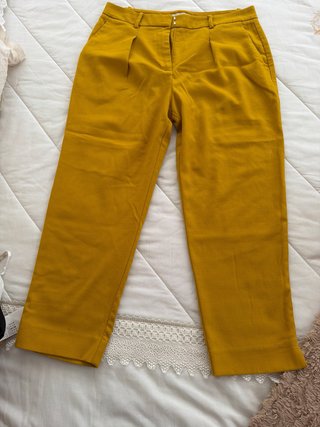 Pantalón amarillo Promod
